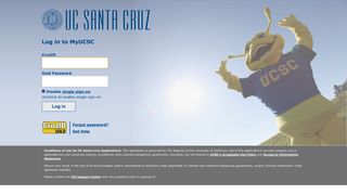 CruzID Gold Login