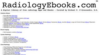RadiologyEbooks.com: Free Radiology Apps and Radiology Ebooks ...