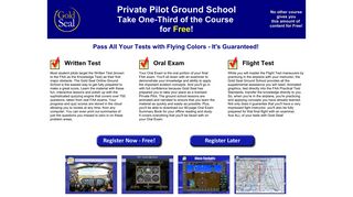 Free Ground School - Gold Seal Online Ground School