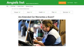 Are Extended Car Warranties a Scam? | Angie's List