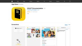 Teaching Strategies® GOLD™ Documentation on the ... - iTunes - Apple