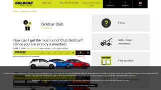 How can I get the most out of Club Goldcar? (Once you are already a ...