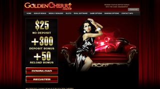 Casino Golden Cherry : $25 No Deposit Bonus Code for USA