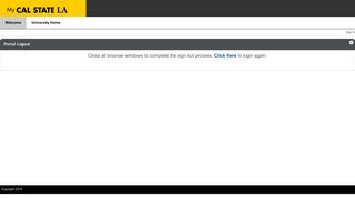 MyCalStateLA Sign In/Out - Cal State LA