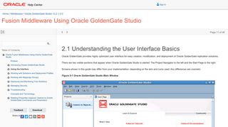 Oracle GoldenGate Studio Repository Login - Oracle Docs
