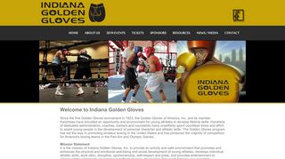 Official Indiana Golden Gloves Boxing