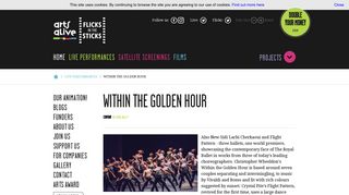 Within the Golden Hour - Arts Alive