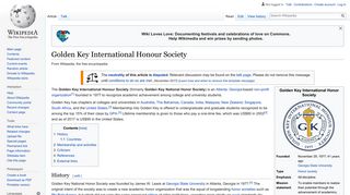 Golden Key International Honour Society - Wikipedia