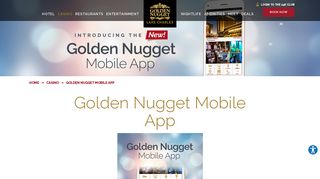 Golden Nugget Mobile App | Golden Nugget Lake Charles