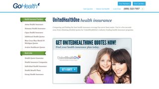 UnitedHealthOne Insurance Quotes | UnitedHealthOne Insurance Plans