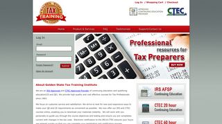 About Golden State Tax Training Institute