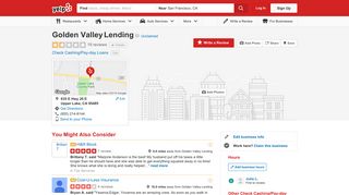 Golden Valley Lending - 19 Reviews - Check Cashing/Pay-day Loans ...
