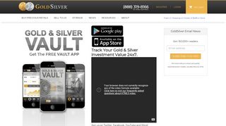 Gold and Silver Online - GoldSilver.com