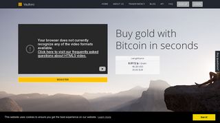Vaultoro.com - The Gold Exchange