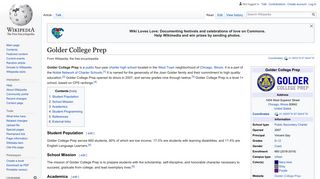 Golder College Prep - Wikipedia