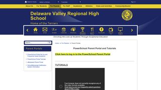 Parent Portals / PowerSchool Portal Set Up and Frequently Asked ...