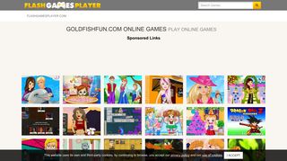 Goldfishfun.com Online Games - Flash Games Player