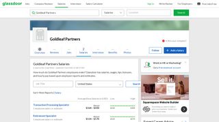 Goldleaf Partners Salaries | Glassdoor