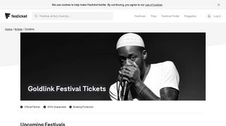 Goldlink Festival Tickets - Festicket