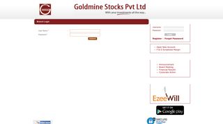 Backoffice - Goldmine Stocks Pvt Ltd