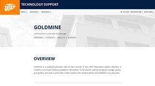 Goldmine - UTEP