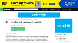 GoldStar CMS Mobile App for Android - Free download and software ...
