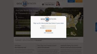 Golf18Network.com: Discount Golf Tee Times - Online Tee Times