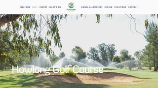 Golf Bookings — Howlong Golf Resort