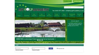 Login | MY Golf Academy