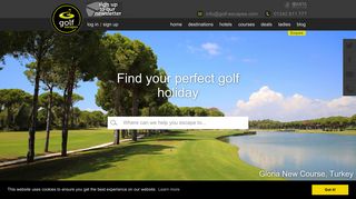 Golf Escapes: Golf Holidays, Golf Breaks, Golf Weekends, Golf Trips ...