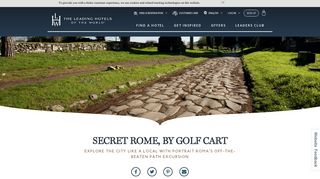 Secret Rome, By Golf Cart : Rome : Destination Experiences : Leading ...