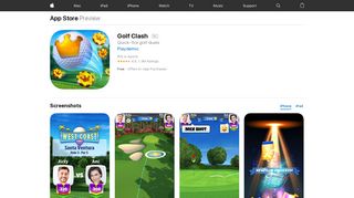Golf Clash on the App Store - iTunes - Apple