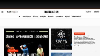 Golf Digest Schools: Video Instruction Programs - Golf Digest