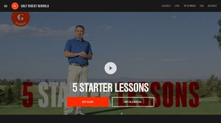 5 Starter Lessons - Videos & Tips - Golf Digest