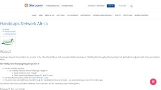 Handicaps Network Africa - Discovery