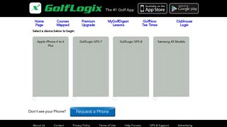 GolfLogix: Clubhouse Log In