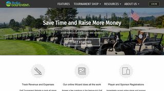 Create a Golf Tournament Website | Perfect Golf Event | Golf Fundraising