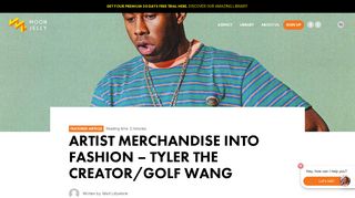 Artist merchandise into real fashion – Tyler The Creator/Golf Wang