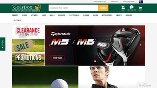 Buy Golf Clubs, Golf Clothing & Golf Balls Online | GolfBox Since 1989