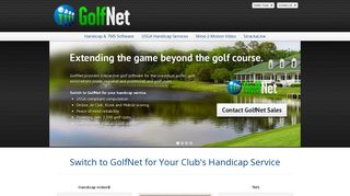 GolfNet: Golf Handicap & Tournament Software