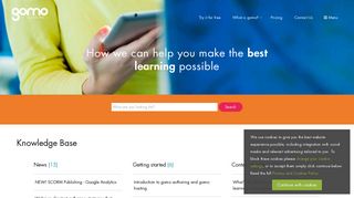 Support | Make the Best Learning Possible ... - gomo Learning
