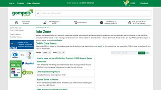Info Zone - Gompels HealthCare