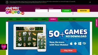 Mobile Bingo | Play free mobile bingo games at Gone Bingo