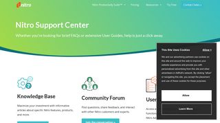 Get Support | Help & Resources from Nitro Customer Support