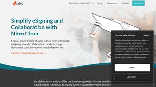 Nitro Cloud | Online Electronic Signatures & Document Workflows