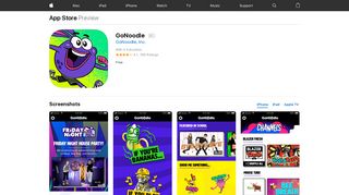 GoNoodle on the App Store - iTunes - Apple