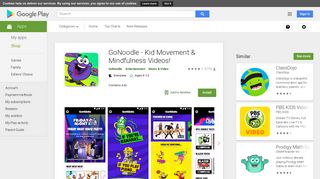 GoNoodle - Kid Movement & Mindfulness Videos! - Apps on Google Play