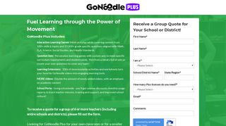 GoNoodle Plus for Schools | Body and Brain Exercises for Kids