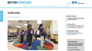GoNoodle: In-class exercise gets kids' bodies & minds moving