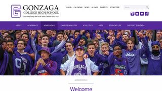 Gonzaga College High School | Washington, DC | Admissions